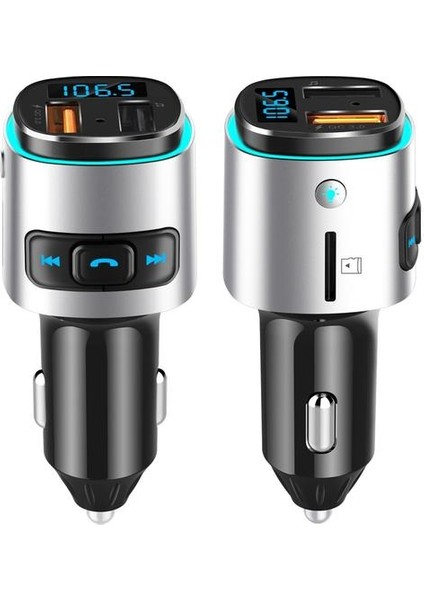 Bc41 Araç Bluetooth Mp3 Çalar Fm Alıcı Usb Şarj Cihazı - Siyah (Yurt Dışından) modelleri