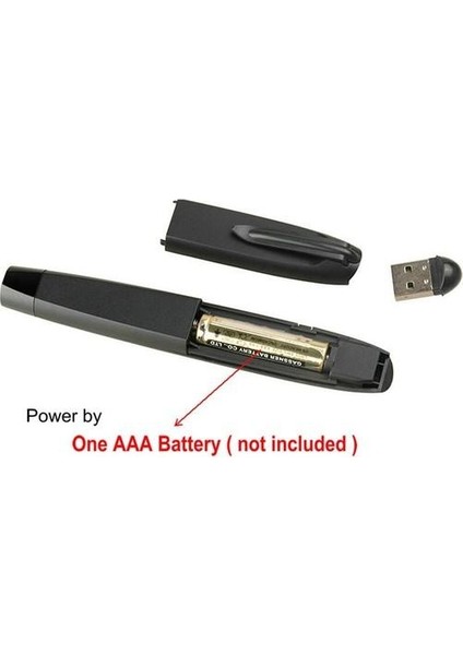 Rf 2.4g Kablosuz Ppt Presenter Slide Advancer Flip Pen Pointer Powerpoint Sunum Clicker Uzaktan Kumanda (Yurt Dışından)