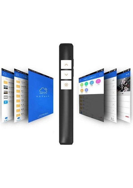 2.4g Mini Usbwireless Presenter Ppt Flip Pen Mevcut Uzaktan Kumanda 40m Slide Lazer Pointer (Yurt Dışından)