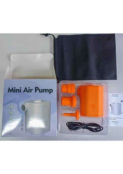 Kablosuz Mini Elektrikli Hava Pompası (Yurt Dışından)