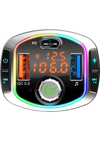 Araç Bluetooth Mp3 Çalar Fm Alıcı - Siyah (Yurt Dışından) fırsatları