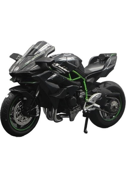 Kawasaki H2r Motosiklet Modeli Çocuk Motosiklet El Oyuncak (Yurt Dışından)