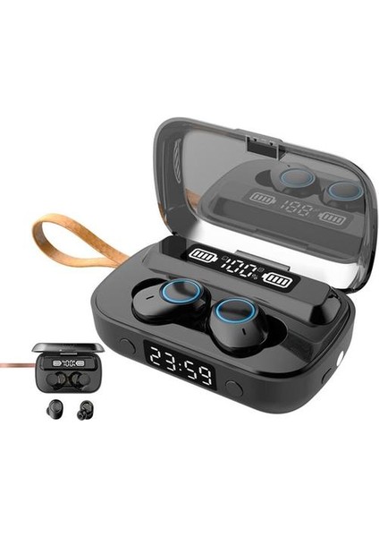 Tws Bluetooth Kulaklık Ipx7 Su Geçirmez Müzik Kulaklığı (Yurt Dışından)