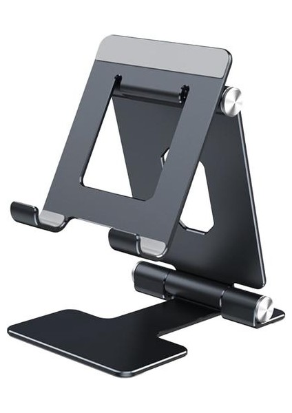 Cep Telefonu Standı Metal Telefon Tutucu Masası Dağı Dock Cradle Iphone Gri Için (Yurt Dışından)