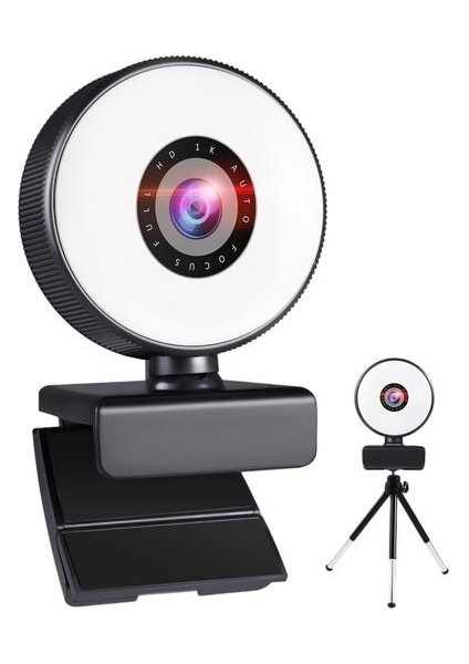 Webcam Işık İle Gaming Streaming İle Güzellik Rötuş Pc Laptop 1k (Yurt Dışından)
