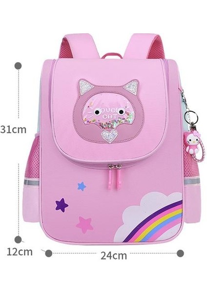 Öğrencilerin Suya Dayanıklı Büyük Kapasiteli Catty Okul Çantası S (Yurt Dışından) modelleri