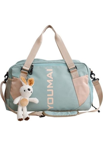 Su Geçirmez Seyahat Çantası Büyük Kapasiteli Spor Fitness Omuz Çantası (Yurt Dışından)