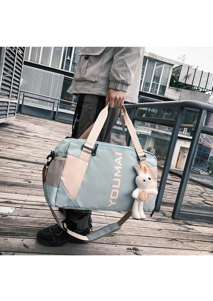 Su Geçirmez Seyahat Çantası Büyük Kapasiteli Spor Fitness Omuz Çantası (Yurt Dışından) modelleri