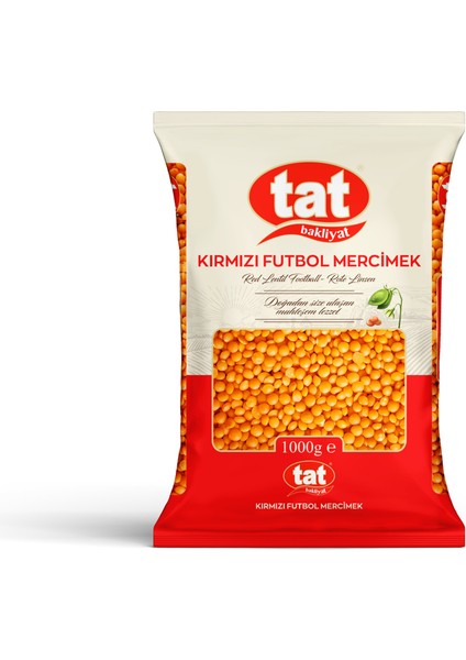 Bakliyat Kırmızı Futbol Mercimek 1 kg