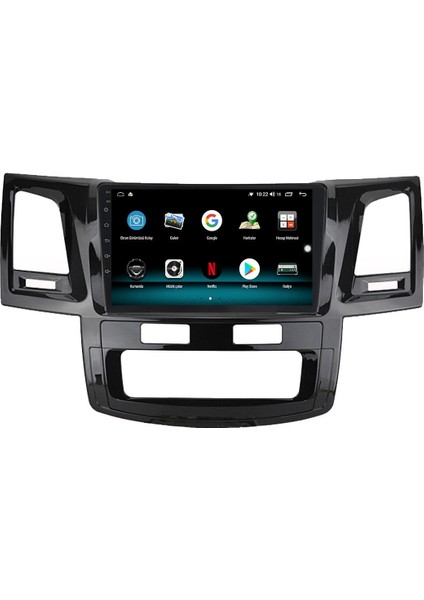 Toyota Hilux Android 12 Multimedya Carplay 8gb Ram + 128GB HDD Navigasyon Ekran