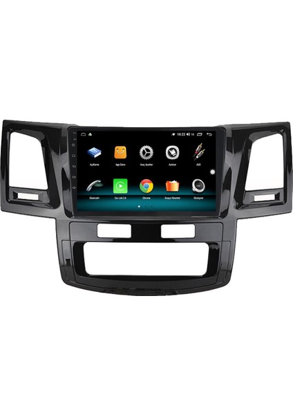 Toyota Hilux Android 12 Multimedya Carplay 8gb Ram + 128GB HDD Navigasyon Ekran
