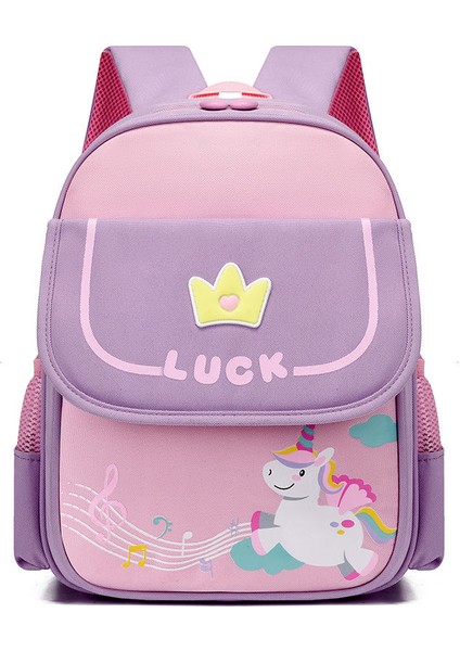 Lucky Star Güzel Unicorn Ilkokul Okul Çantası (Yurt Dışından)