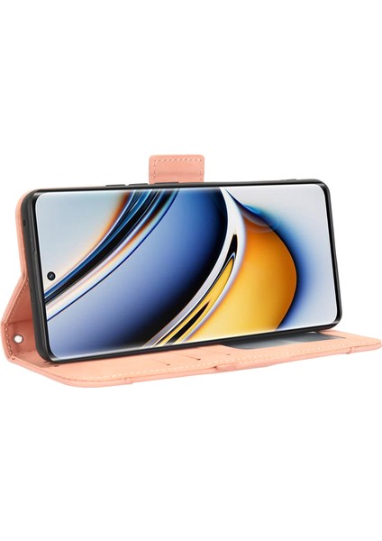 Realme 11 Pro 5g / 11 Pro Plus 5g Telefon Kılıfı Cüzdan Çoklu Kart Yuvası Pu Deri Stand Telefon Kapağı (Yurt Dışından) modelleri