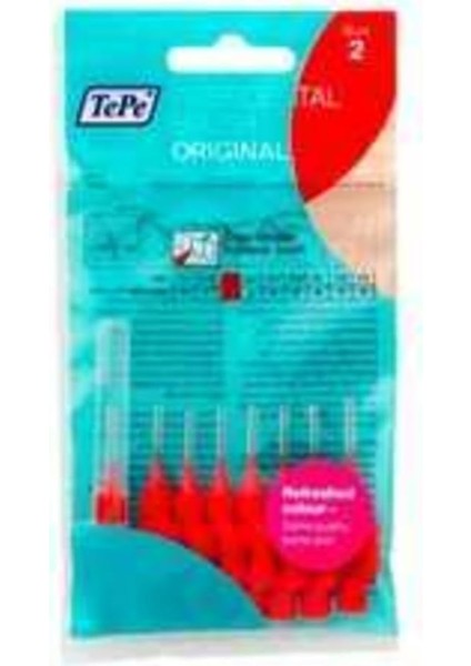 Kırmızı Arayüz Fırçası 8'li 0.5 mm