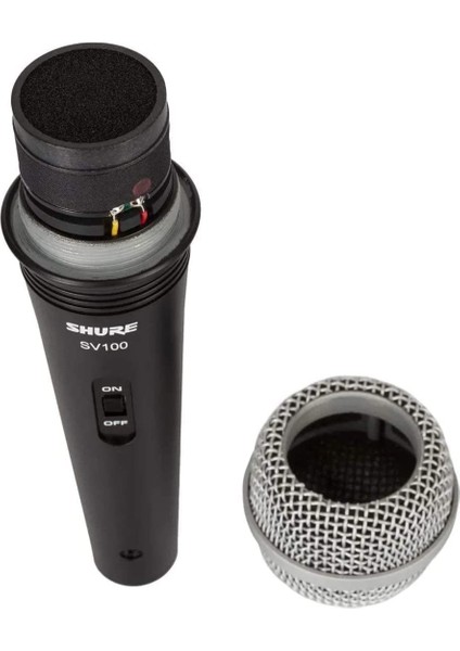 SV-100 Dinamik Kablolu Mikrofon