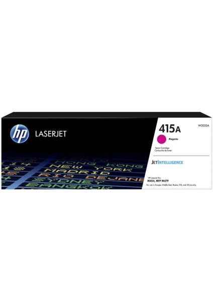 HPZR Hp 415A-W2033A Kırmızı Orjinal Toner