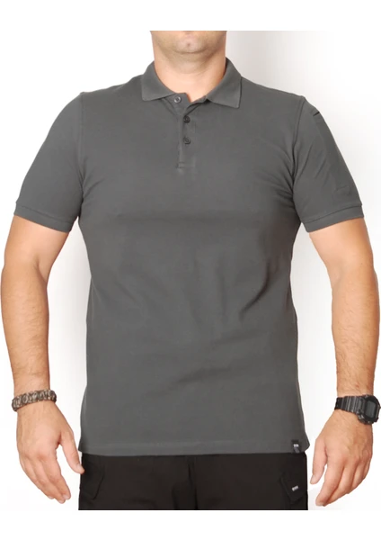 Professıonal Polo T-Shırt -Gri