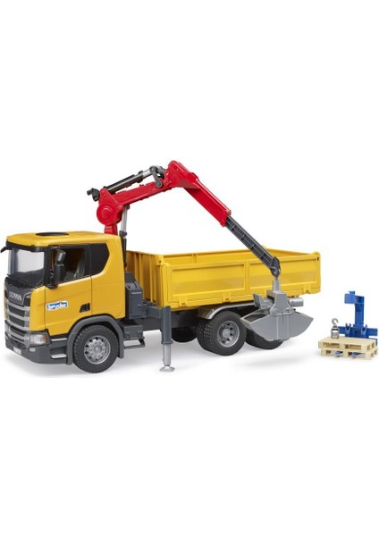 Scania 560R Vinçli Şantiye Kamyonu BR03551