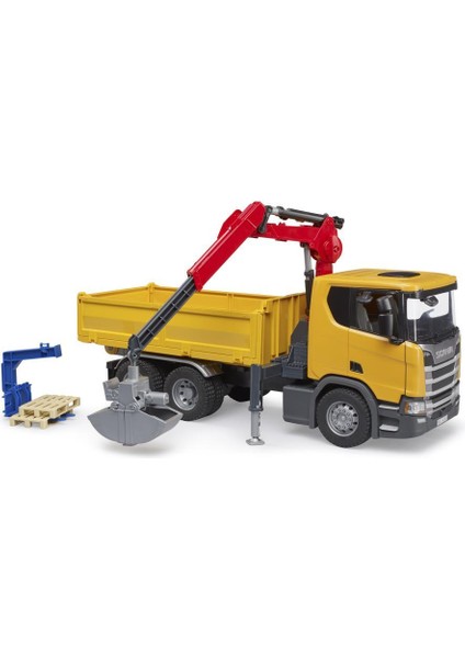 Scania 560R Vinçli Şantiye Kamyonu BR03551