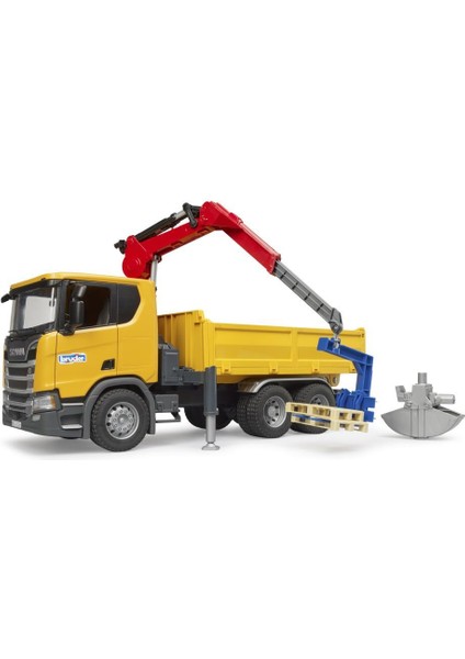 Scania 560R Vinçli Şantiye Kamyonu BR03551