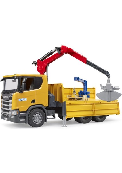 Scania 560R Vinçli Şantiye Kamyonu BR03551