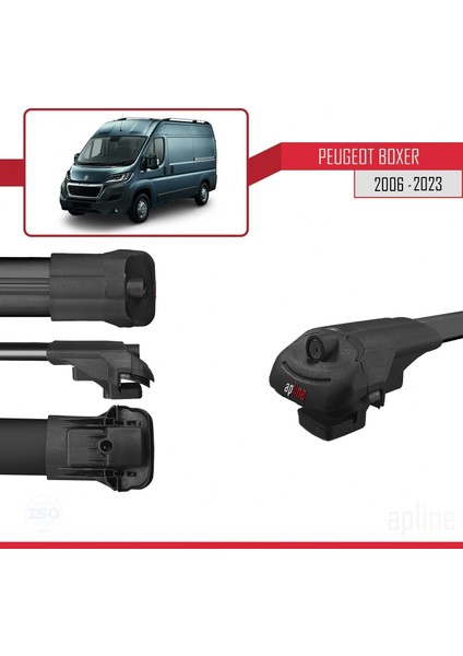 Peugeot Boxer 2006 ve Sonrası ile Uyumlu Ace-1 Ara Atkı Tavan Barı Siyah 4 Adet Bar fırsatları