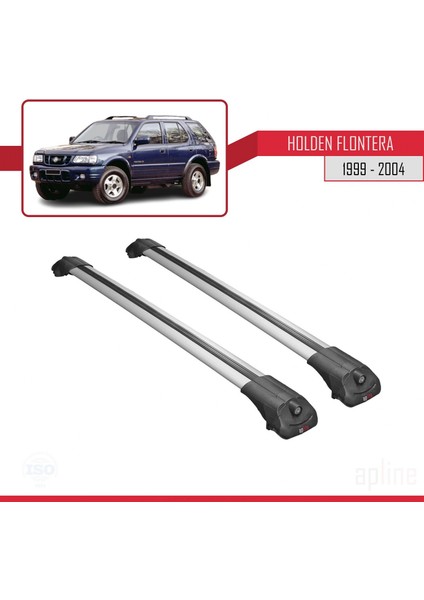 Holden Frontera 1999-2004 Arası ile Uyumlu Ace-1 Ara Atkı Tavan Barı Gri modelleri