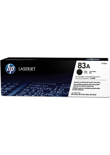HPZR Hp 83A- CF283A Orjinal Toner