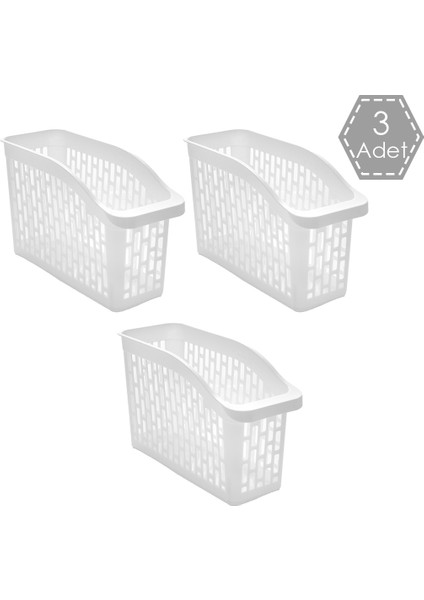 Org-22 3 Lü Çok Amaçlı Buzdolabı Içi Düzenleyici Sebze Meyve Organizer Sepet