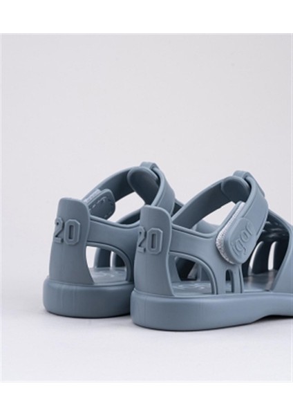 S10271 Tobby Solid Sandalet Mavi indirimleri