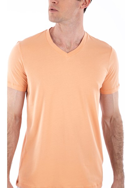 V Yaka, Kısa Kollu Erkek T-Shirt fiyatları