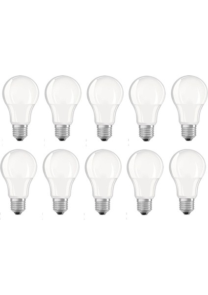 AC Aydınlatma 9W Bulb LED Ampul Beyaz Işık 10 Adet