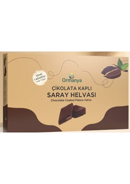 Çikolata Kaplı Saray Helvası - 500 gr