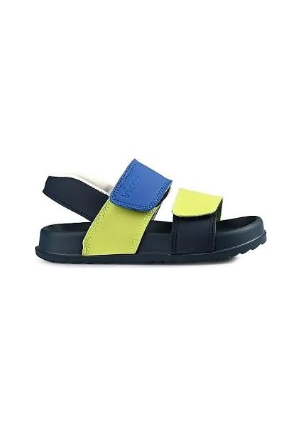 Krixi Phlon Hafif Taban Cırtlı Çocuk Sandalet Laci Sarı