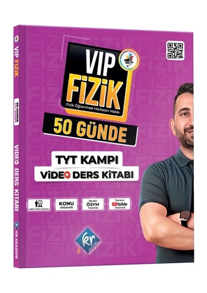 Vip Fizik 50 Günde TYT Kampı Video Ders Kitabı