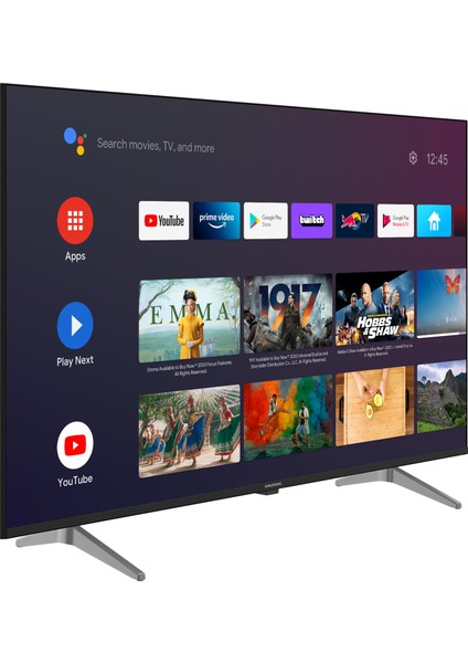 43 GHU 7000 B 43" 109 Ekran Uydu Alıcılı 4K Ultra HD Android Smart LED TV