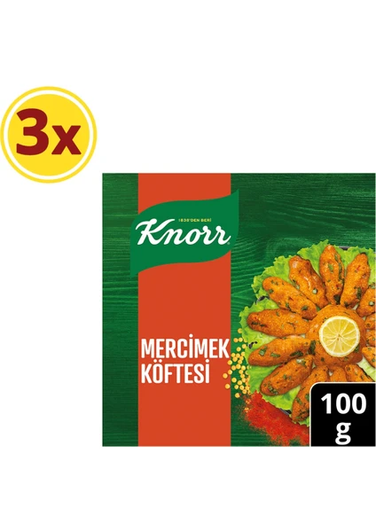 Mercimek Köftesi 100g x3