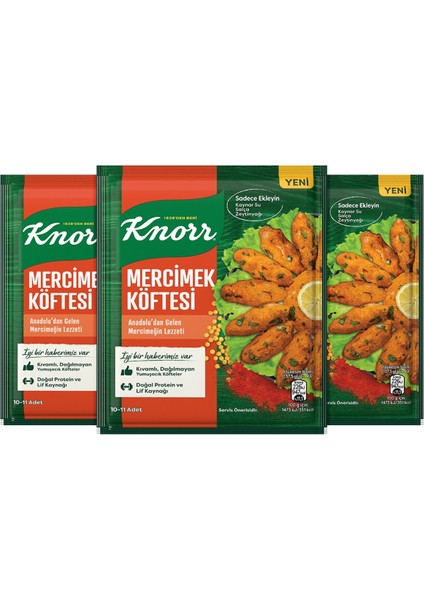 Mercimek Köftesi 100g x3