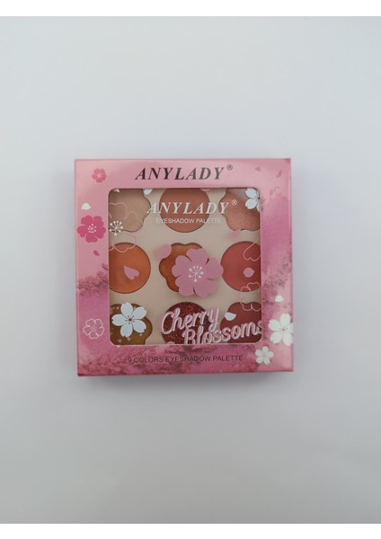 Göz Farı Gıltter ve Mat Içerikli Eyeshadow 9'lu Paleti