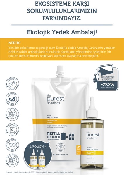 The Purest Solutions The Purest Solution - Oil Control Toner Refıll