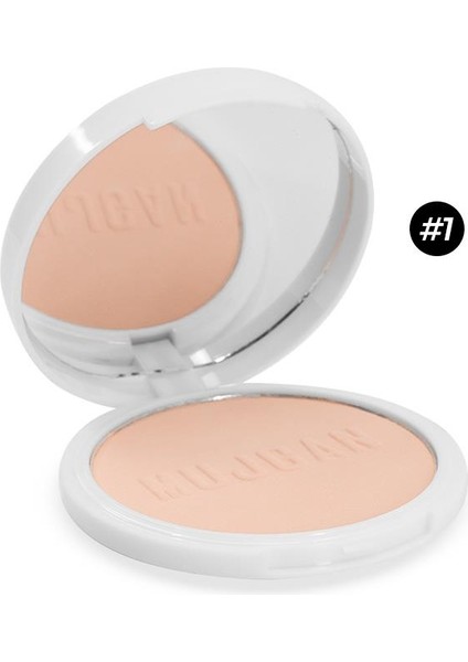 Profesyonel Mat Makyaj Pudrası Açık Ten Renk Tonu 1 Yağ Kontrolü ve Mat Bitiş fiyatları
