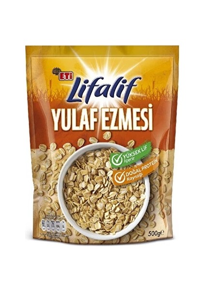 Lifalif Yulaf Ezmesi 500 gr x 6 Adet