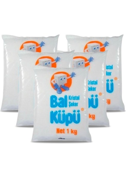 Bal Küpü Toz Şeker 1 kg x 5