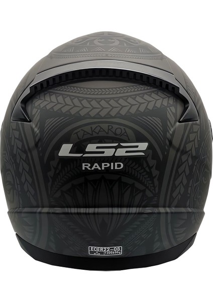 Rapıd Takaroa Mat Siyah Kask indirimleri