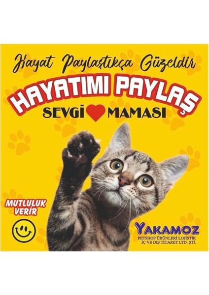 Catmozz Sevgi Kedi Maması 50 gr