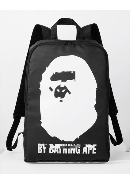 Bape Maymun Kafası Oxford Kumaş Sırt Çantası (Yurt Dışından)