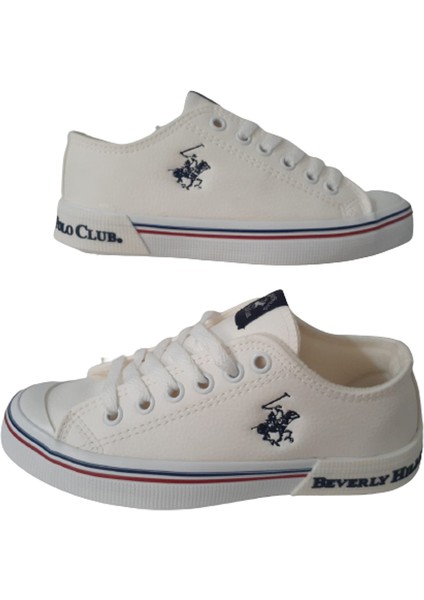 Unisex Beyaz Kısa Convers