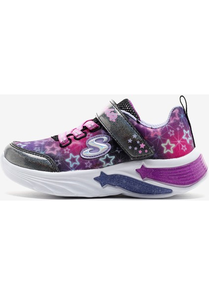 Star Sparks Küçük Kız Çocuk Siyah Işıklı Spor Ayakkabı 302324N Bkmt