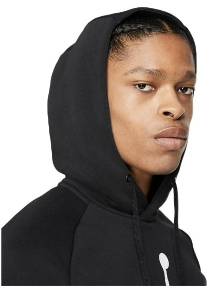 Air Jordan Nba Jumpman Logolu Erkek Kapüşonlu Siyah Sweatshirt - Hoodie DA6801 -010 fırsatları