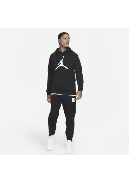 Air Jordan Nba Jumpman Logolu Erkek Kapüşonlu Siyah Sweatshirt - Hoodie DA6801 -010 indirimleri